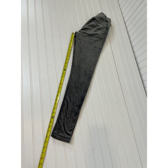 Aerie Gray Velvet & Star Print Pull on Leggings Bundle OF 2 Size M - Picture 7 of 9